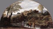 CARRACCI, Annibale The Flight into Egypt dsf Sweden oil painting reproduction
